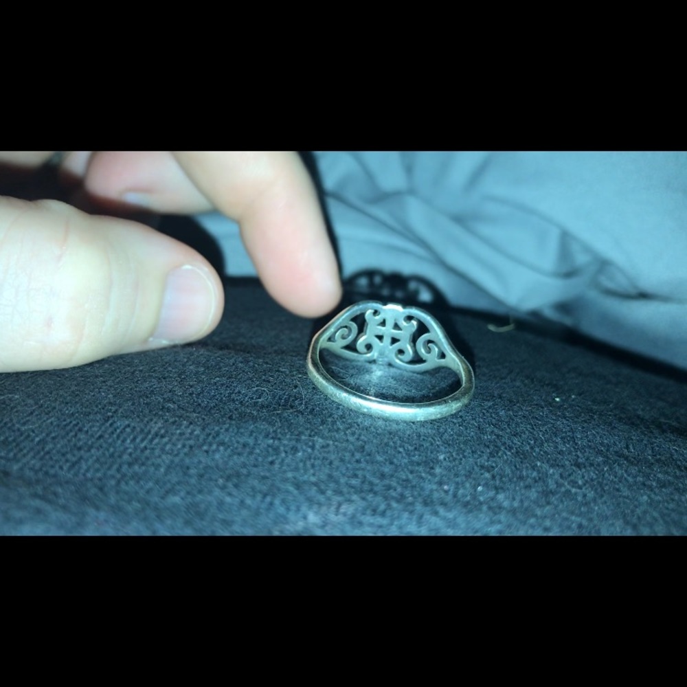 James Avery cross ring